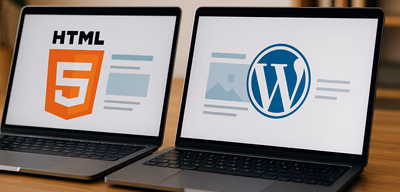 Static HTML vs. WordPress: A Comparison of Web Architectures